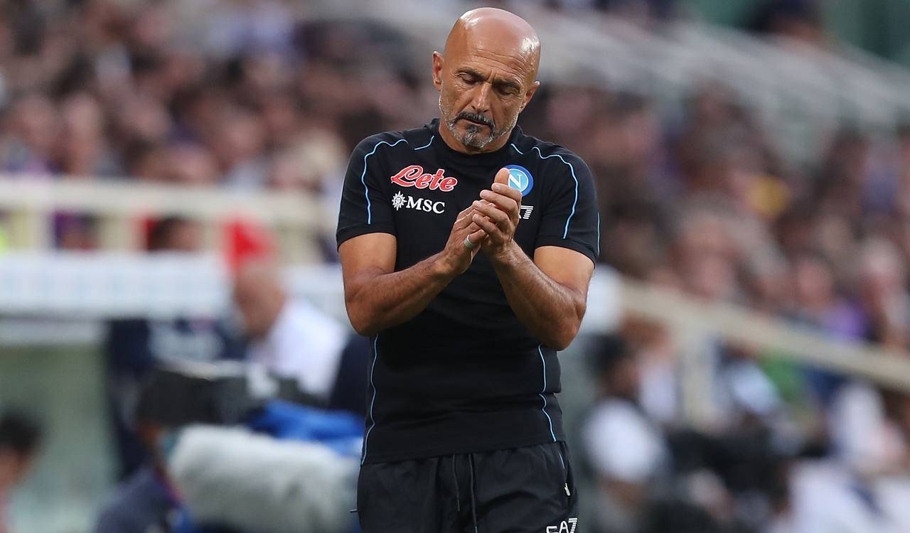 Spalletti applaude in panchina