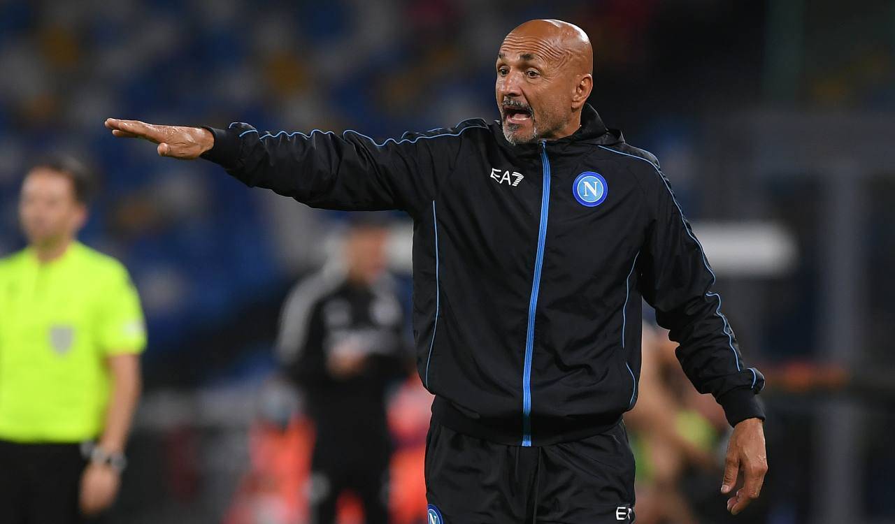 Spalletti in panchina