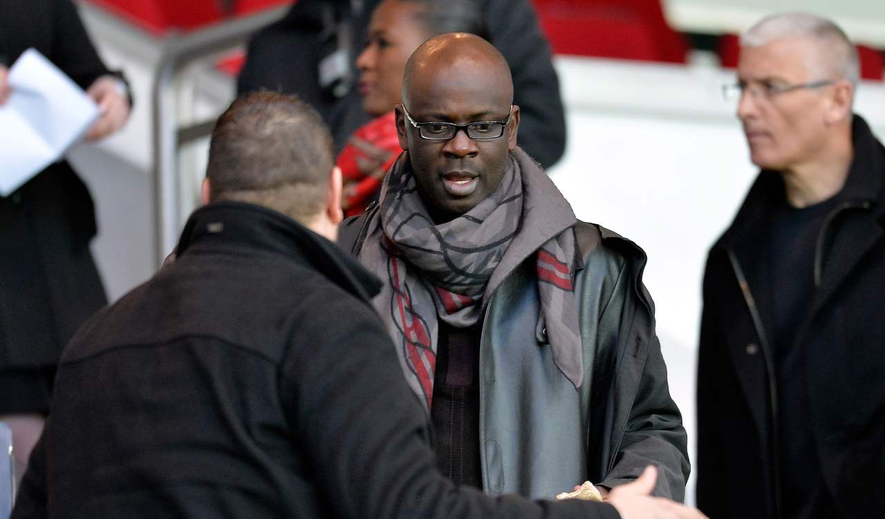 Thuram in tribuna