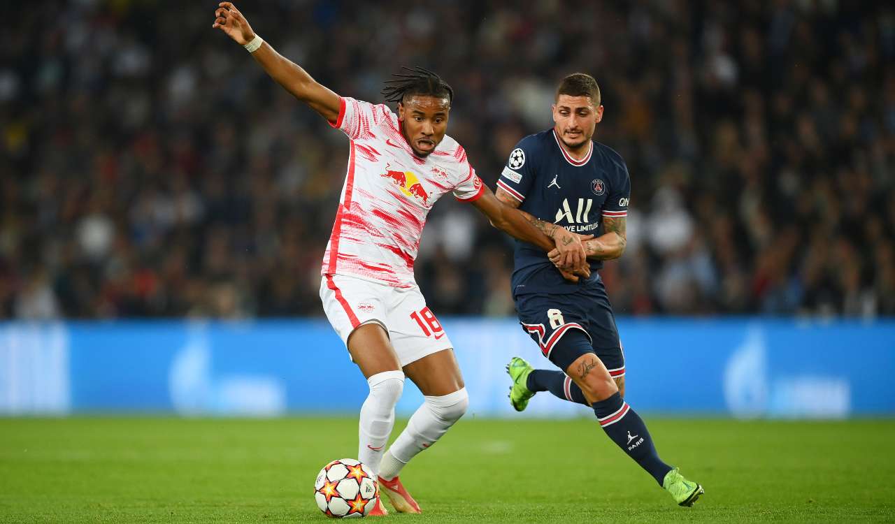 Verratti in campo