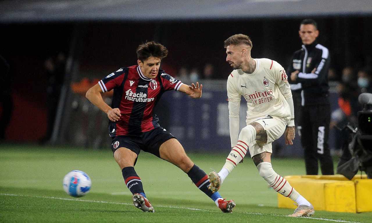 Bologna-Milan, Castillejo in azione