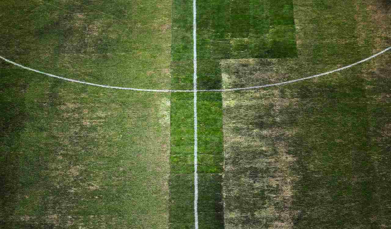 Campo di calcio disastrato