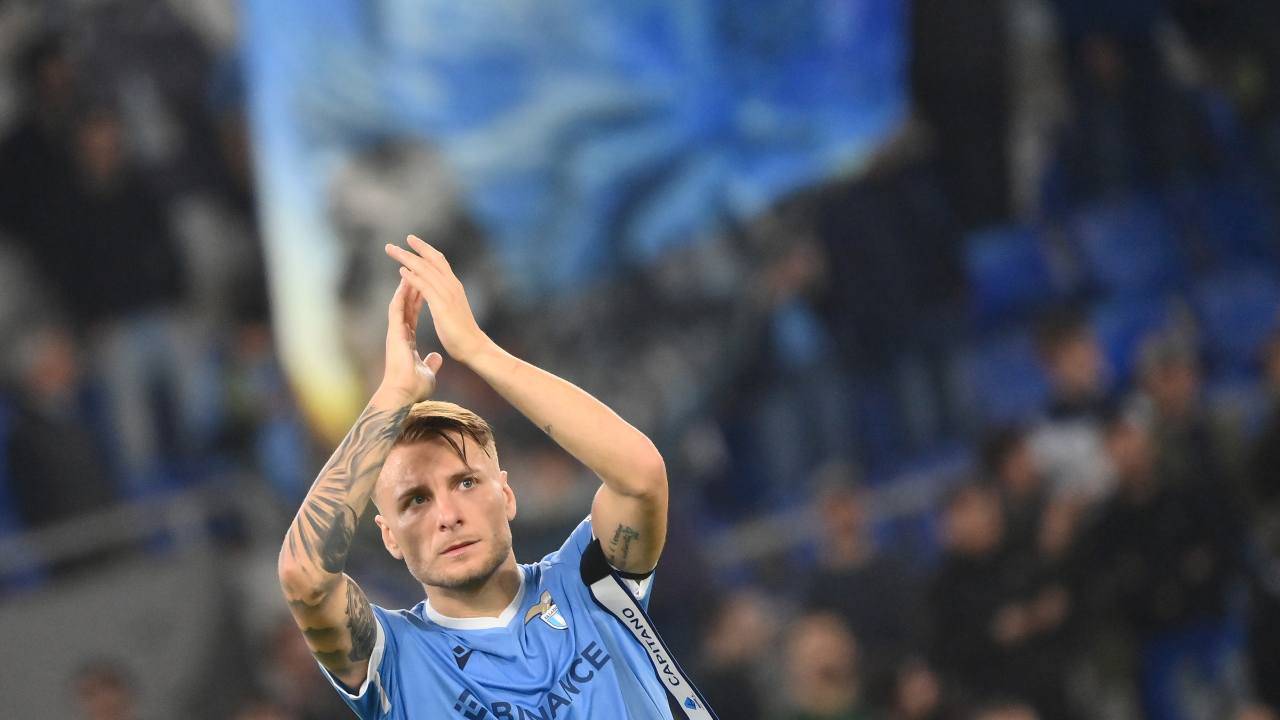 Immobile applaude Lazio