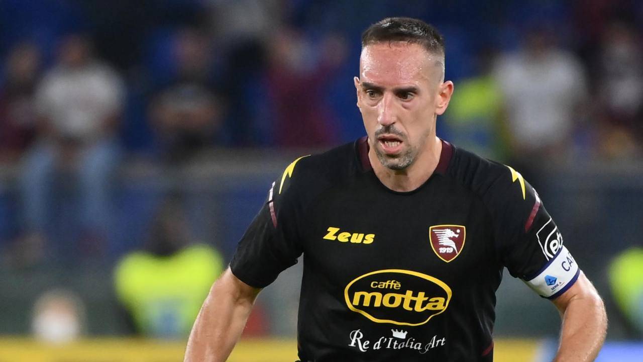 Ribery corre Salernitana