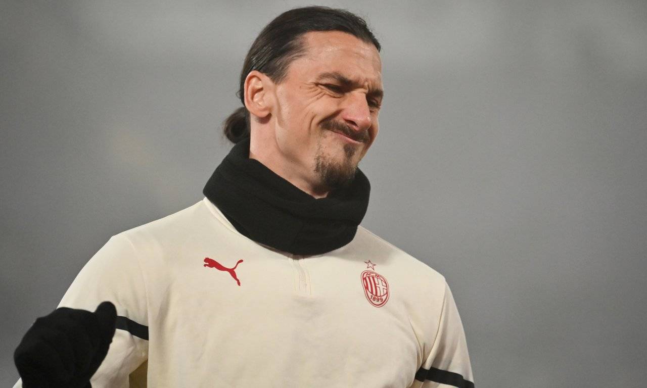 Ibrahimovic fa una smorfia