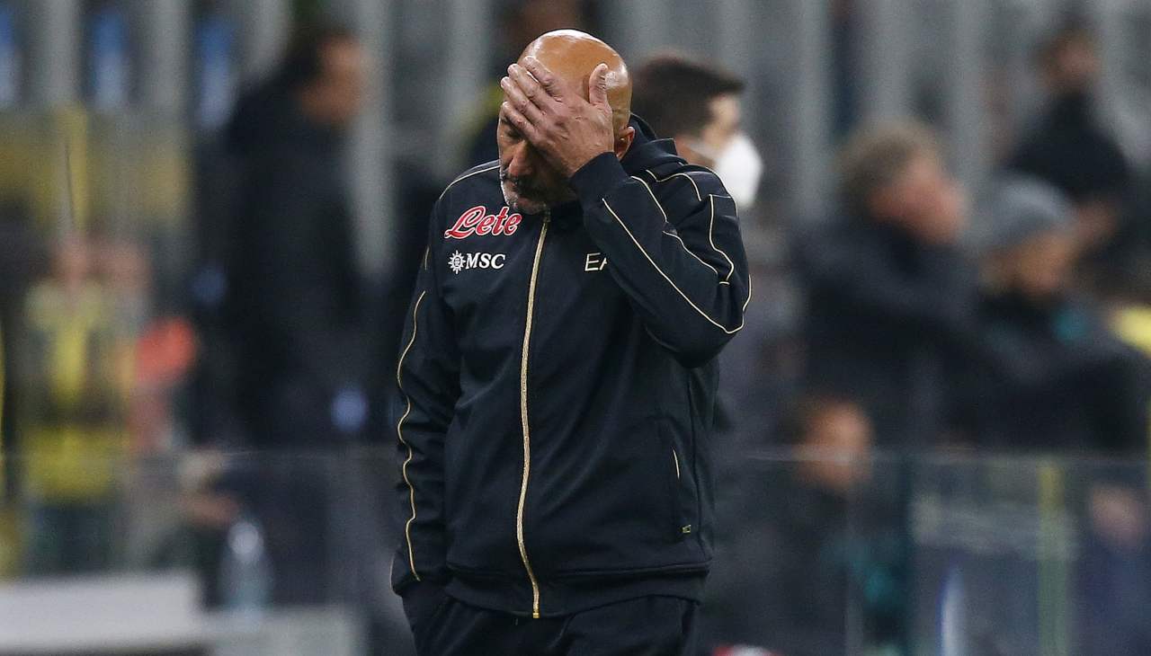 Spalletti si dispera