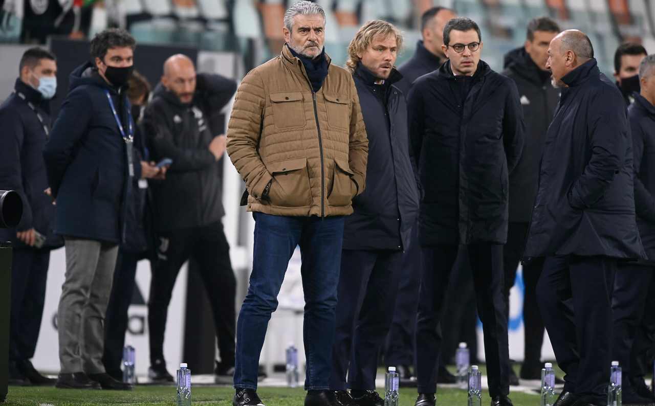 Arrivabene e Nedved all'Allianz Stadium