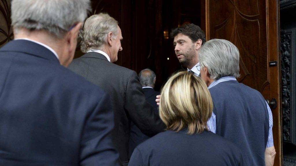 Cobolli Gigli e Andrea Agnelli