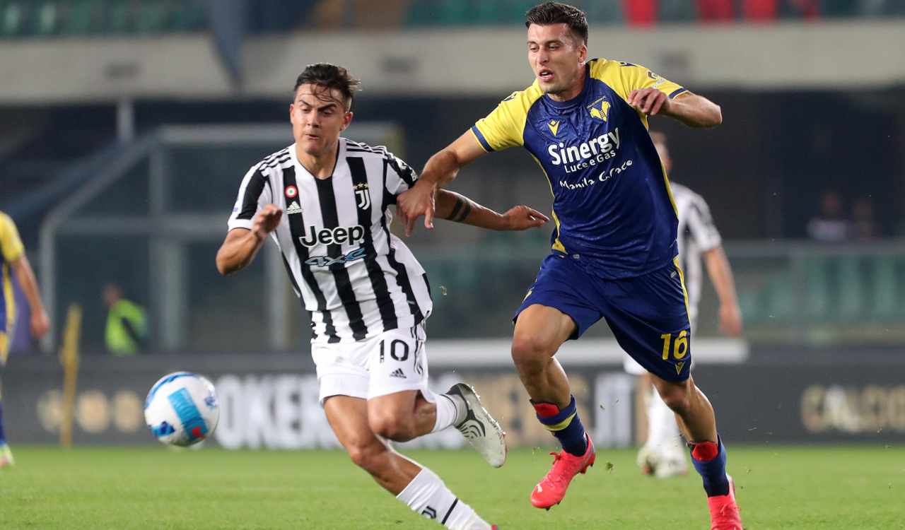 Dybala in campo