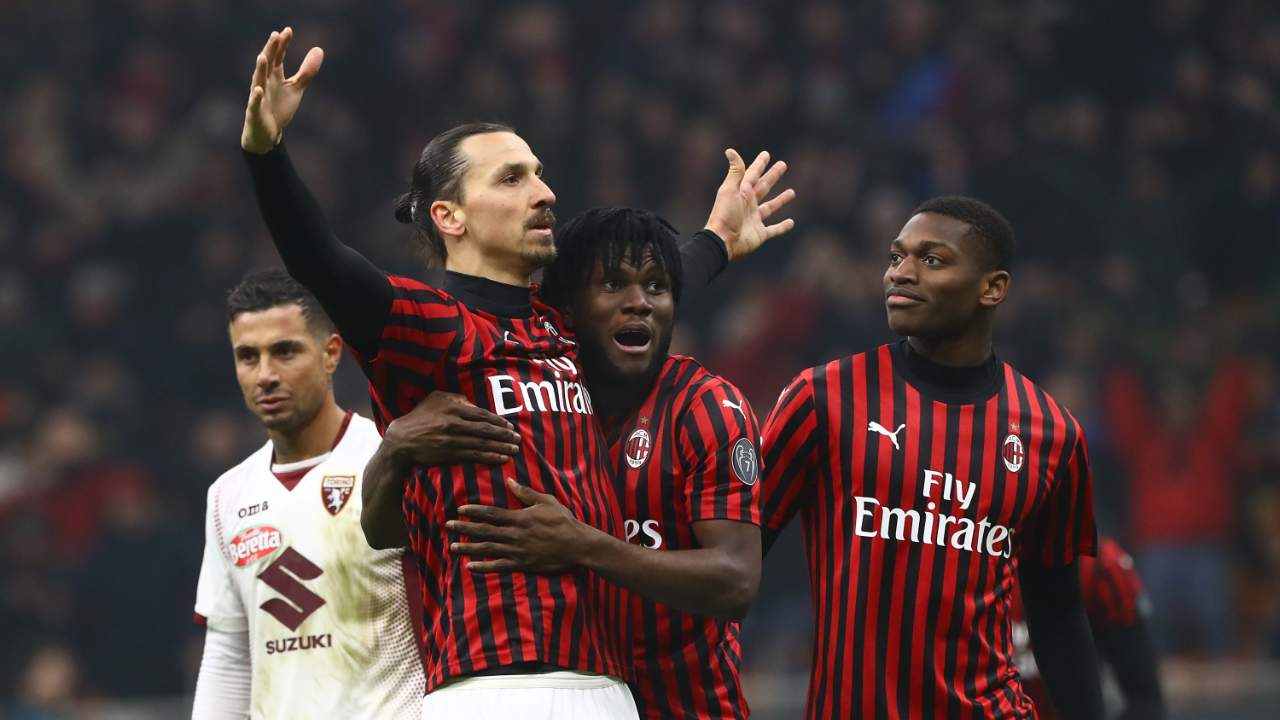 Ibrahimovic Leao Milan