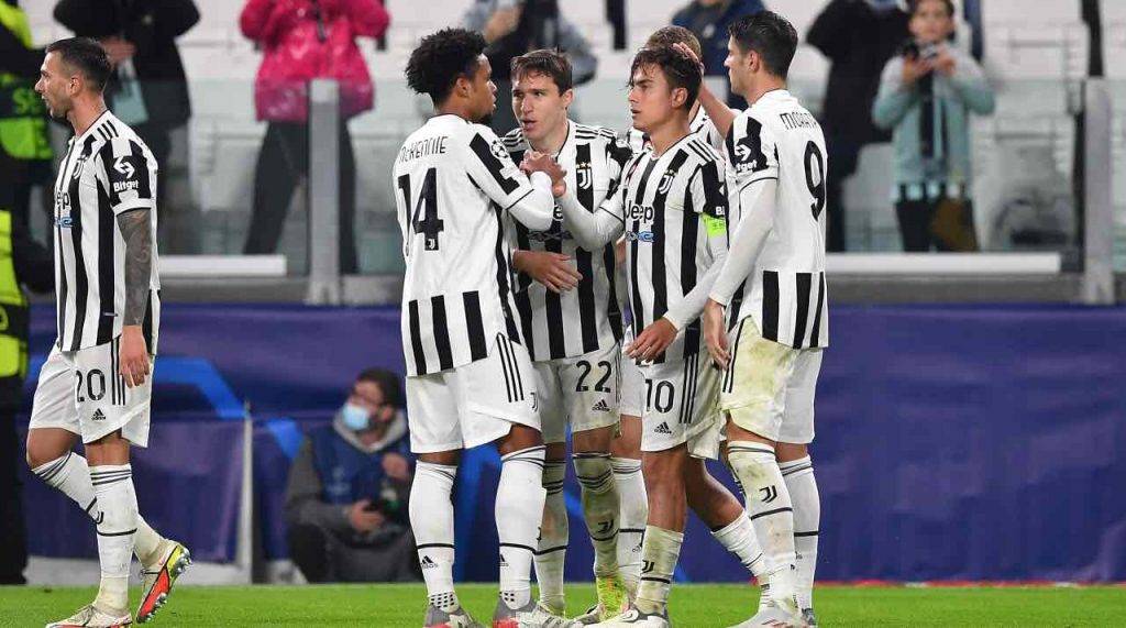 La Juventus festeggia