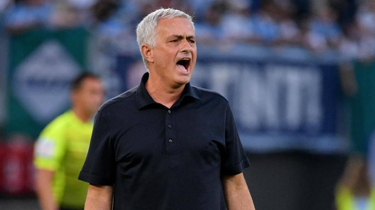 Venezia-Roma, Mourinho in campo