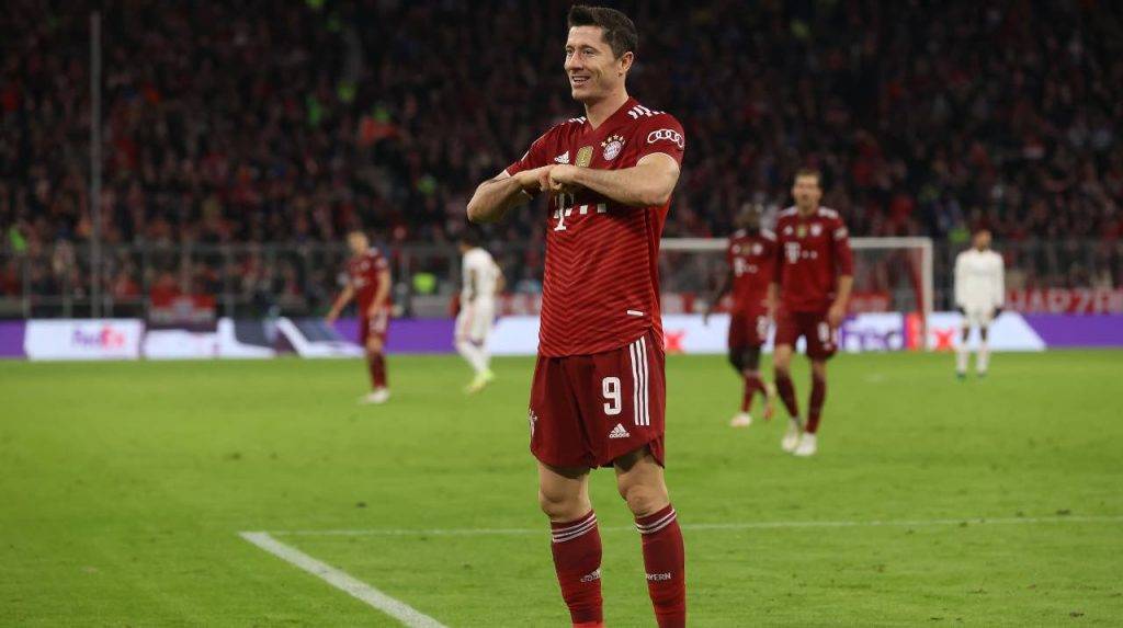 Lewandowski in campo