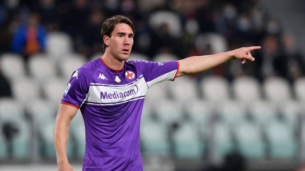 Vlahovic Fiorentina-Milan