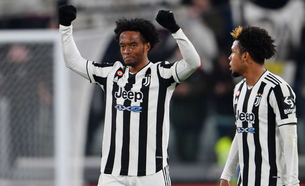 Cuadrado esulta con McKennie