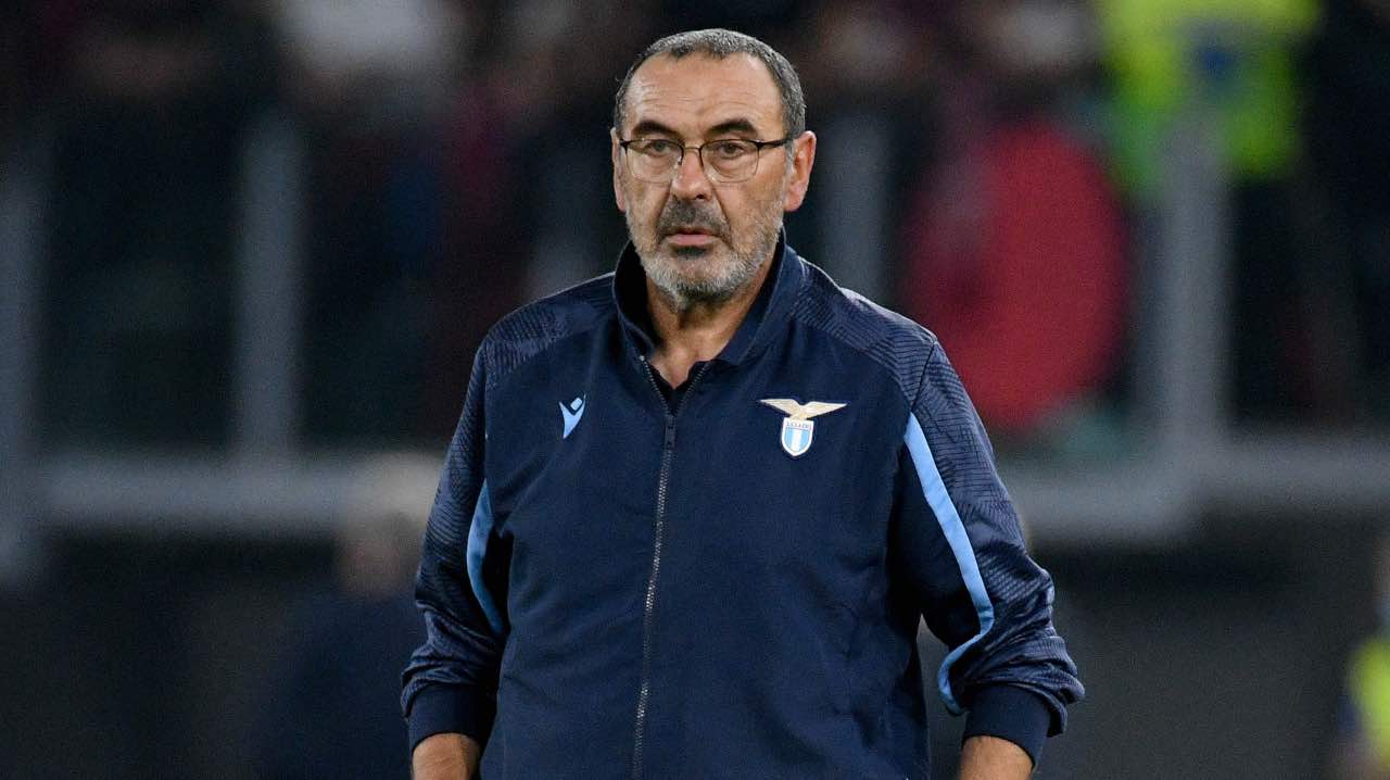 Sarri in panchina