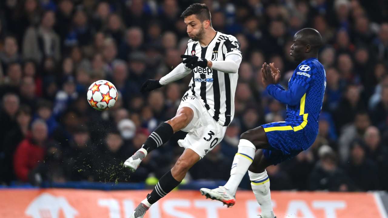 Chelsea-Juventus in campo