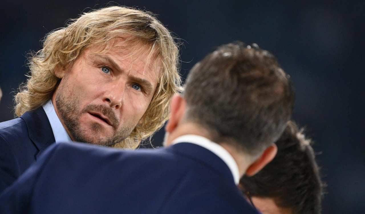 Nedved serio in volto