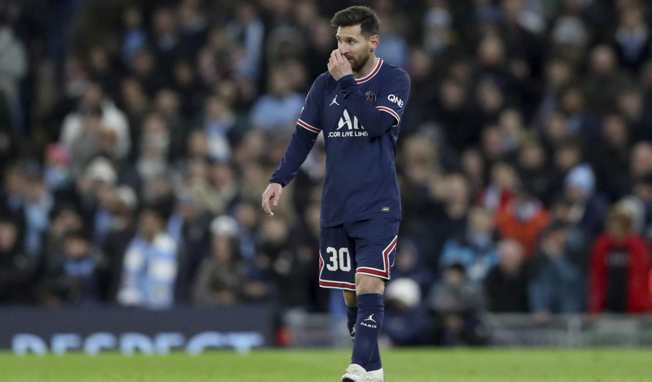 Messi in campo