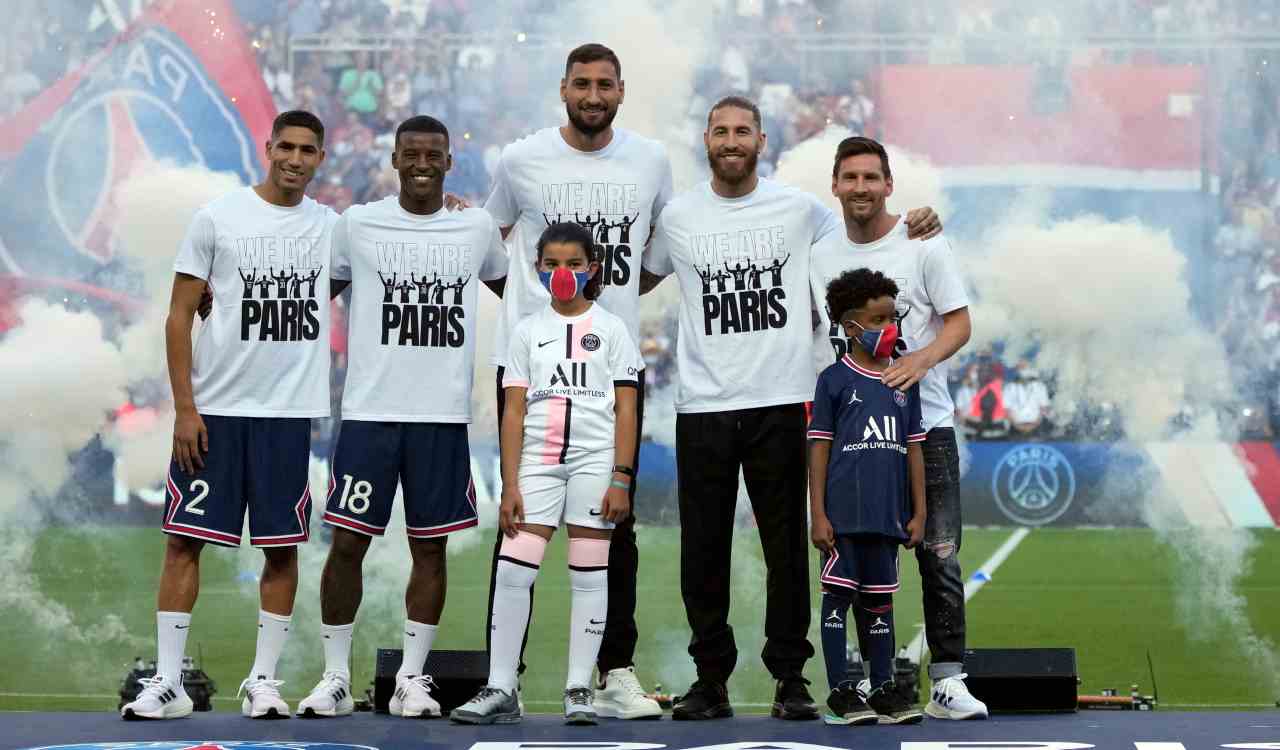 PSG presentazione acquisti