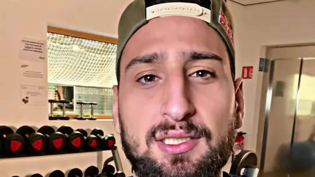 Donnarumma parla nelle storie Instagram 