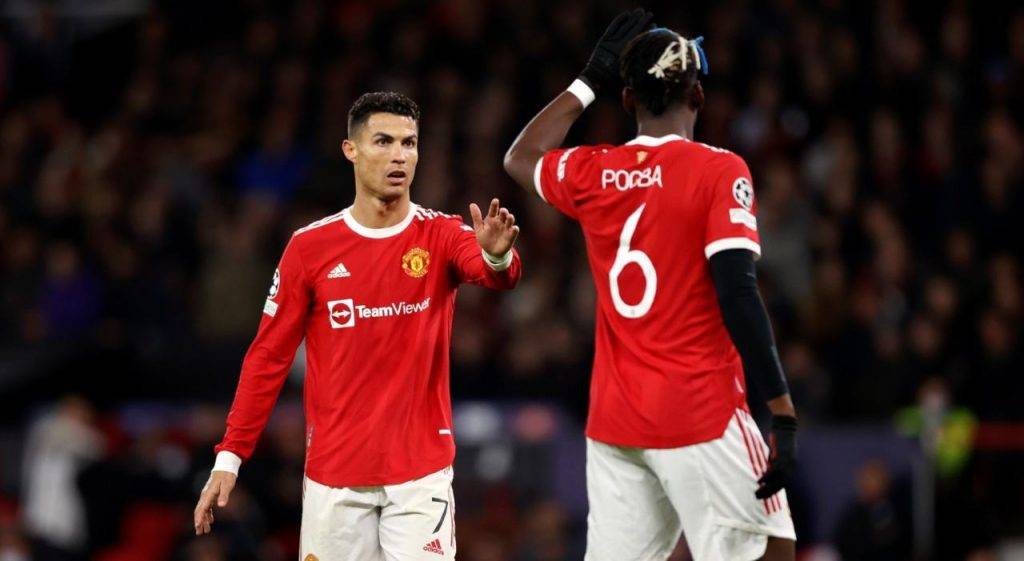 Manchester United Paul Pogba Cristiano Ronaldo