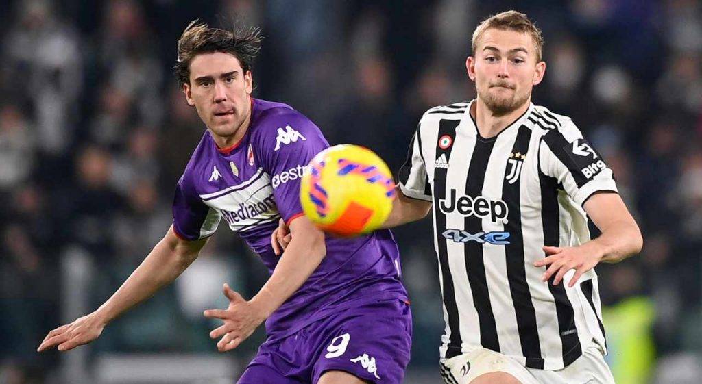 de Light contro la Fiorentina