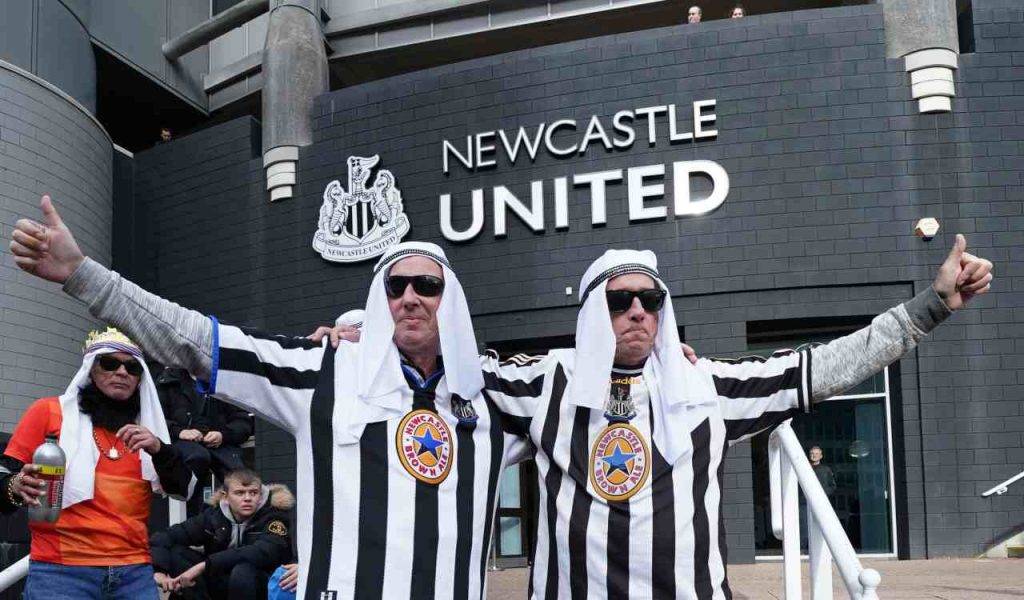 Newcastle tifosi