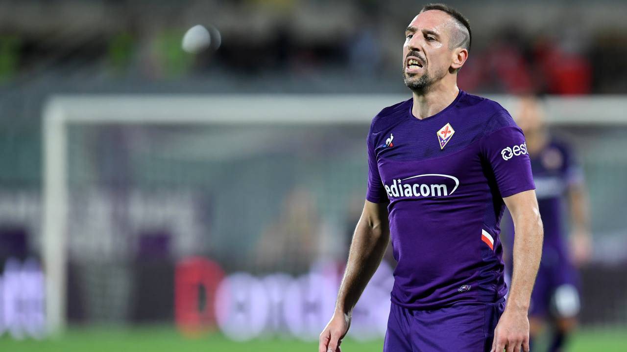 Franck Ribery alla Fiorentina