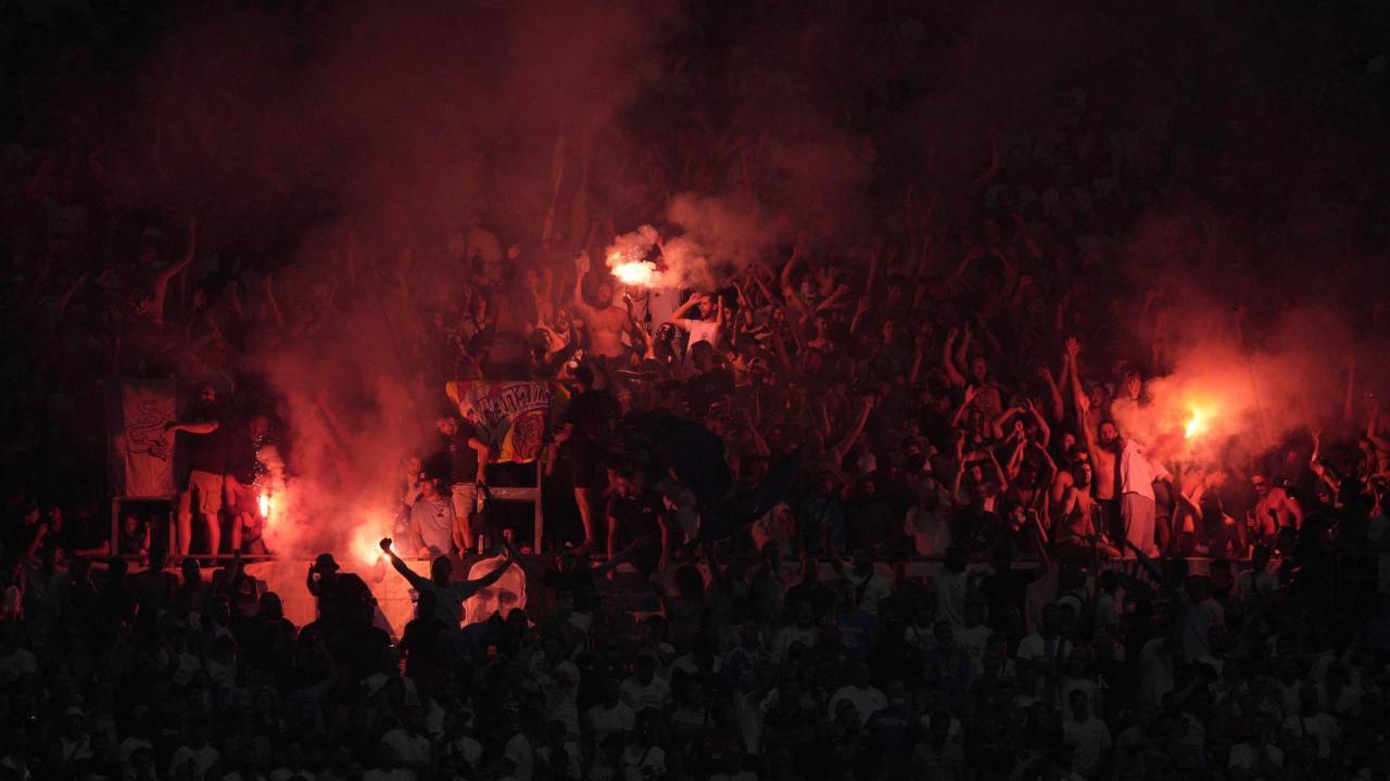 Tifosi di calcio francese