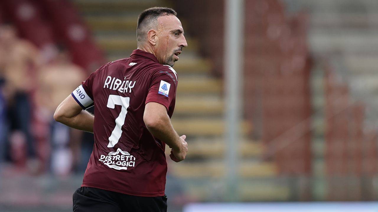 Ribery con la Salernitana