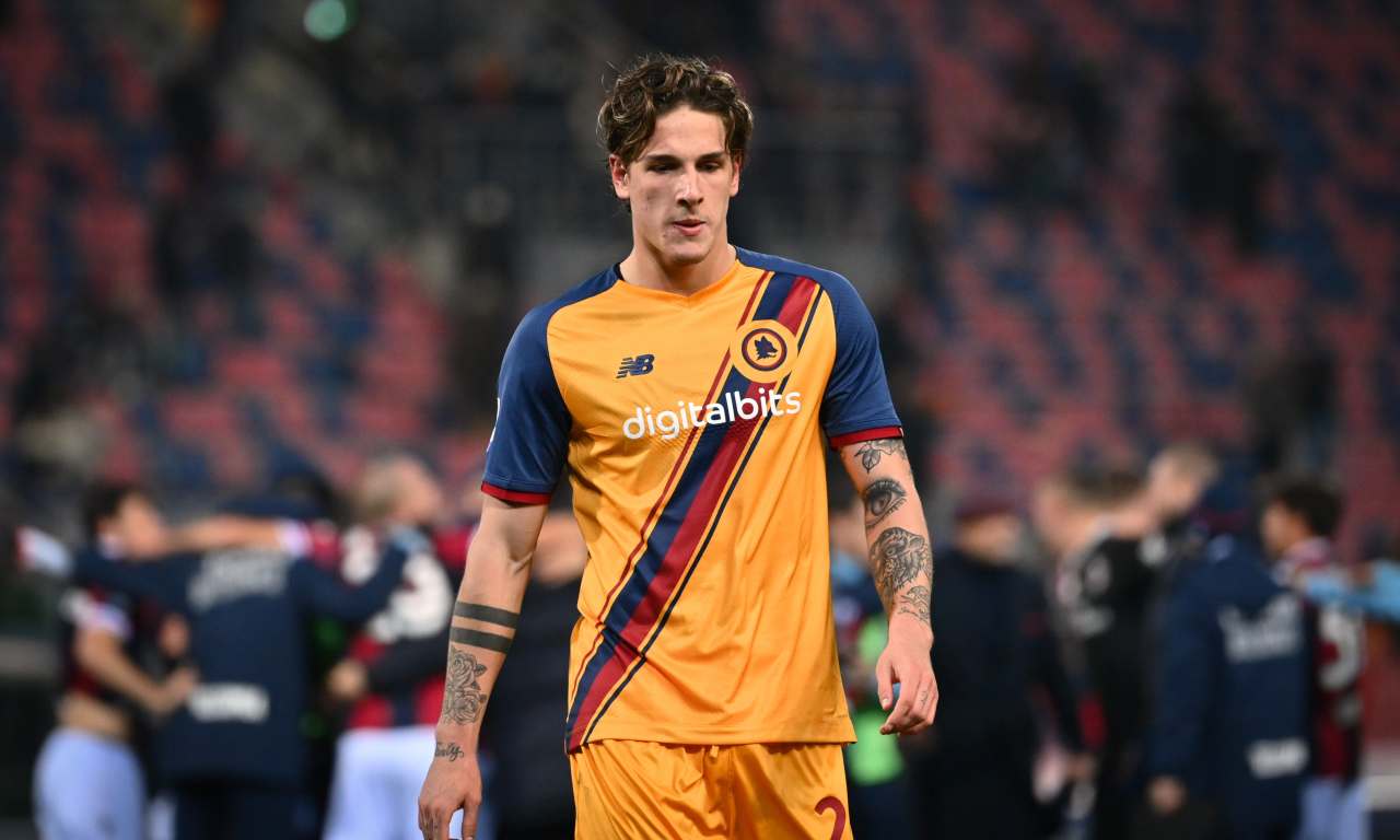 Zaniolo sconsolato 