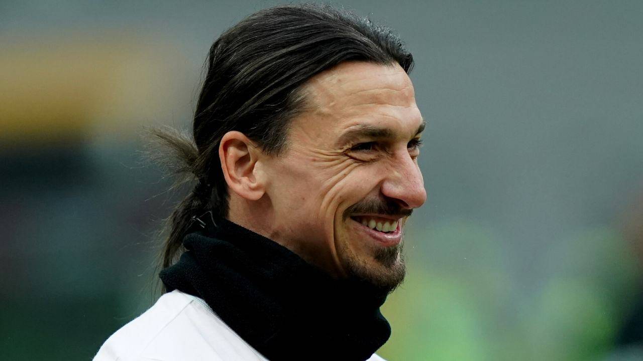 Ibrahimovic sorride Milan