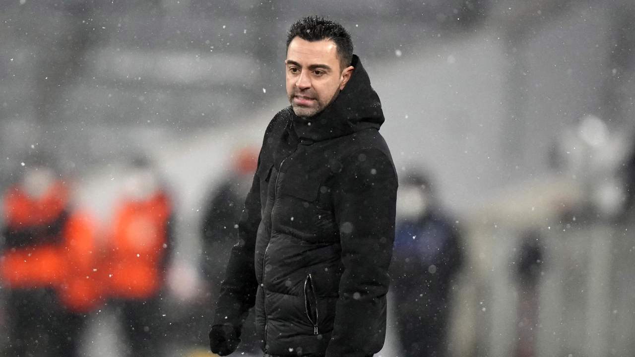 Xavi a bordocampo