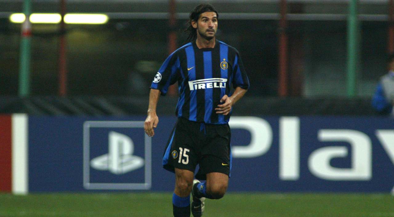 Daniele Adani da calciatore con l'Inter