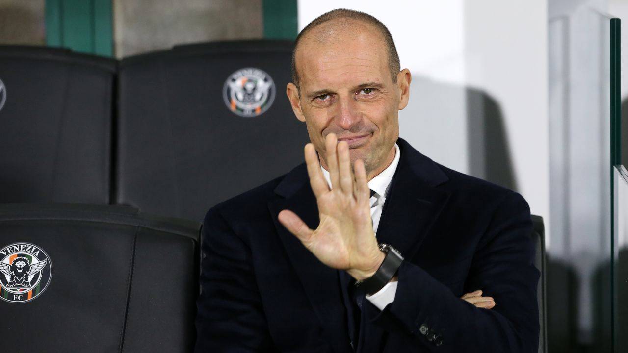 Il ghigno di Allegri 