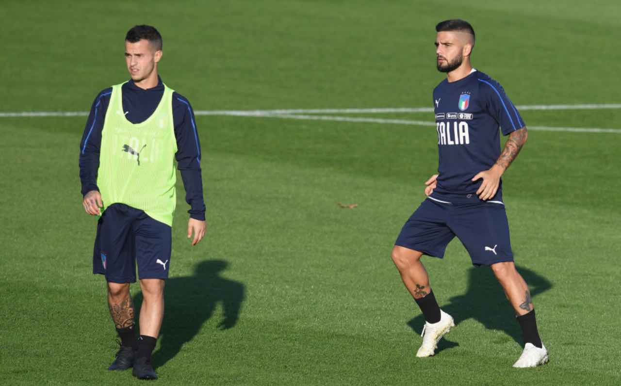 Giovinco si allena con Insigne in Nazionale