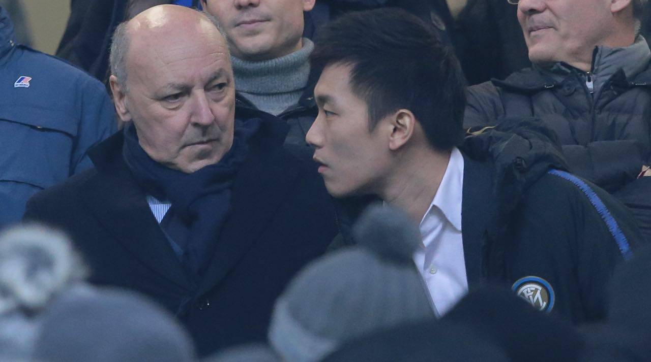 Zhang a colloquio con Marotta