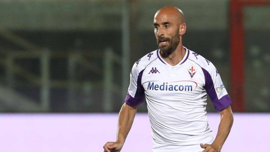 Borja Valero in campo