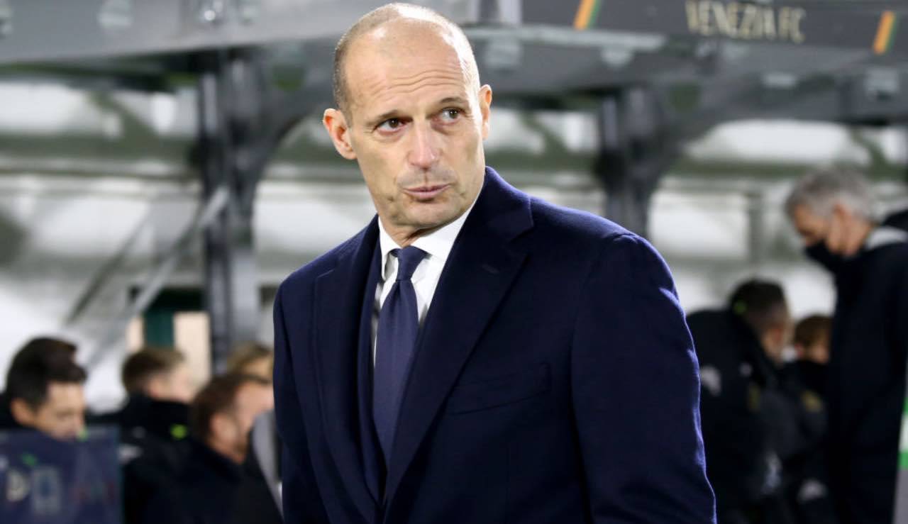 Max Allegri in Venezia-Juventus