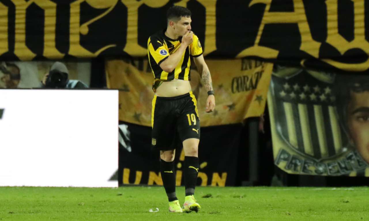 Agustín Álvarez in Copa Sudamericana