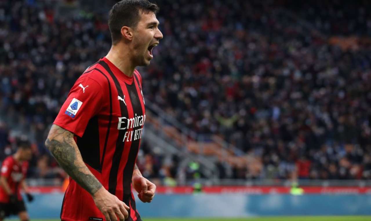 Romagnoli in Milan-Sassuolo