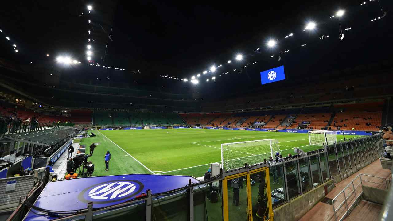 Inter-Venezia, Stadio Meazza vuoto