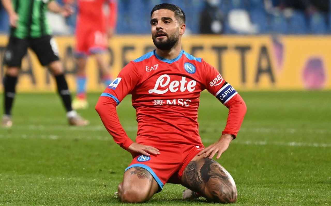 Insigne perplesso