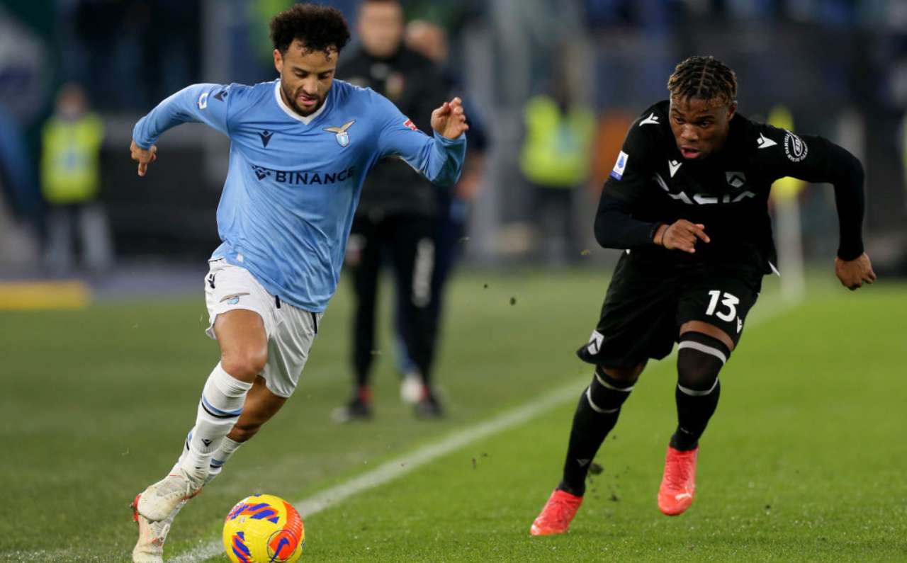 Udogie marca Felipe Anderson