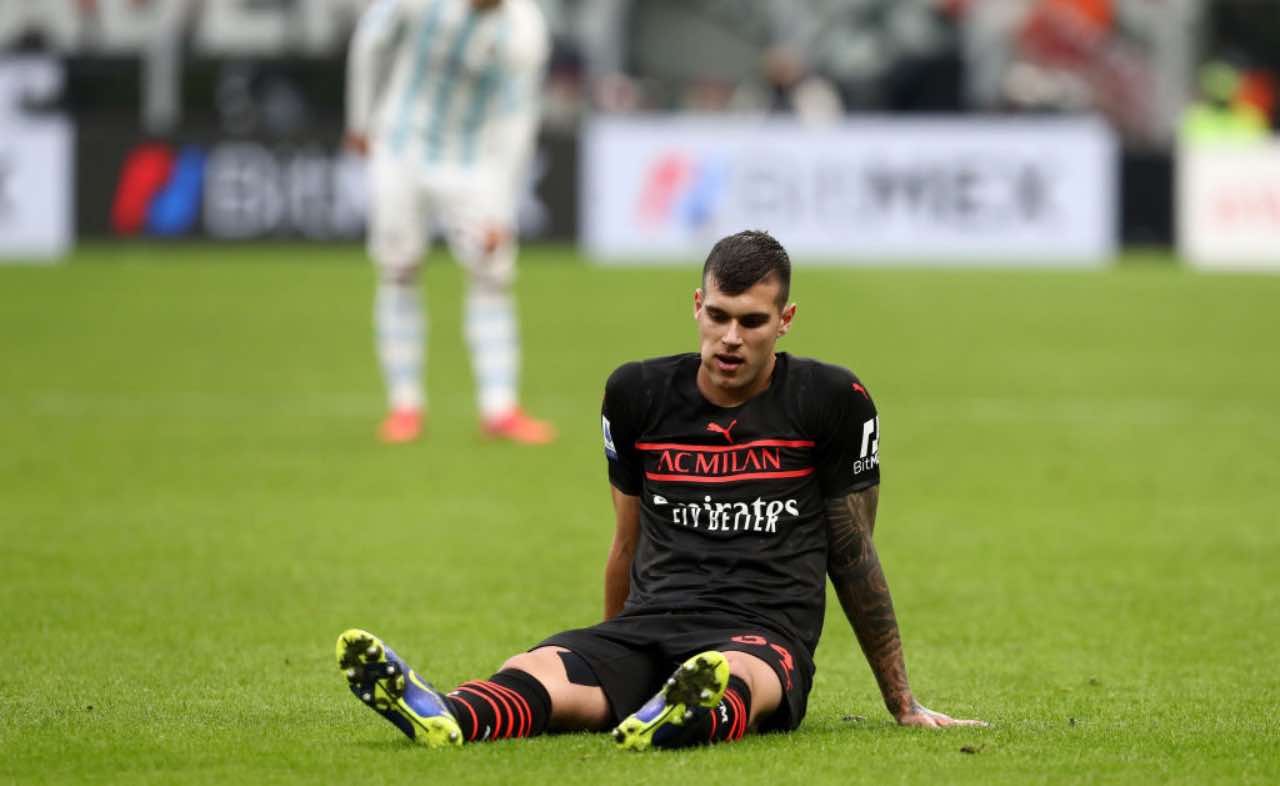 Pellegri s'infortuna in Milan-Salernitana