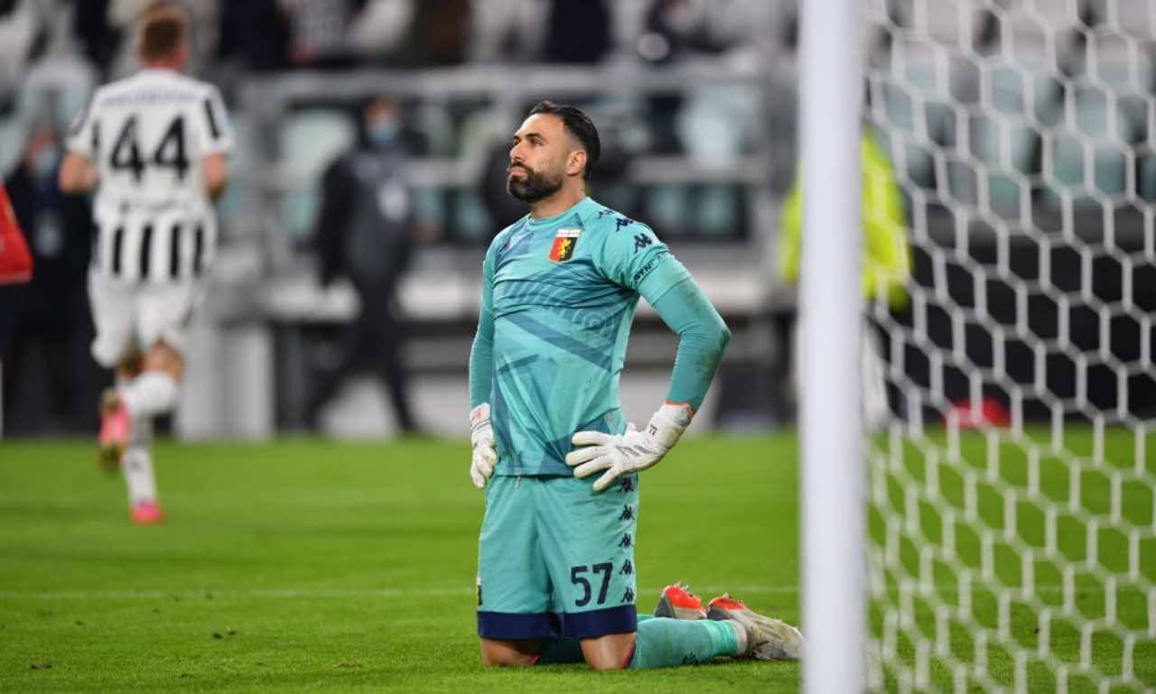 Sirigu in Genoa-Juventus