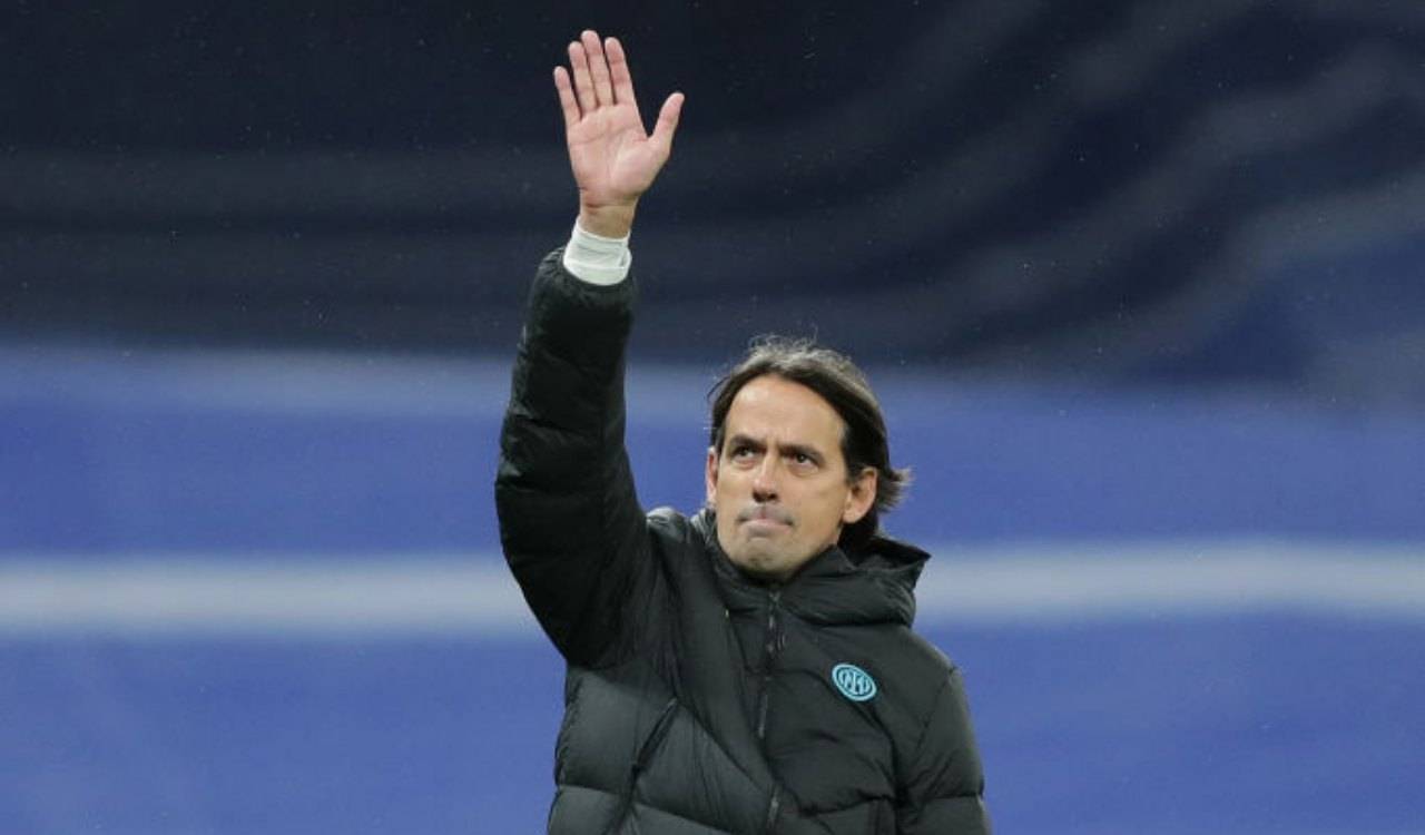 Simone Inzaghi saluta