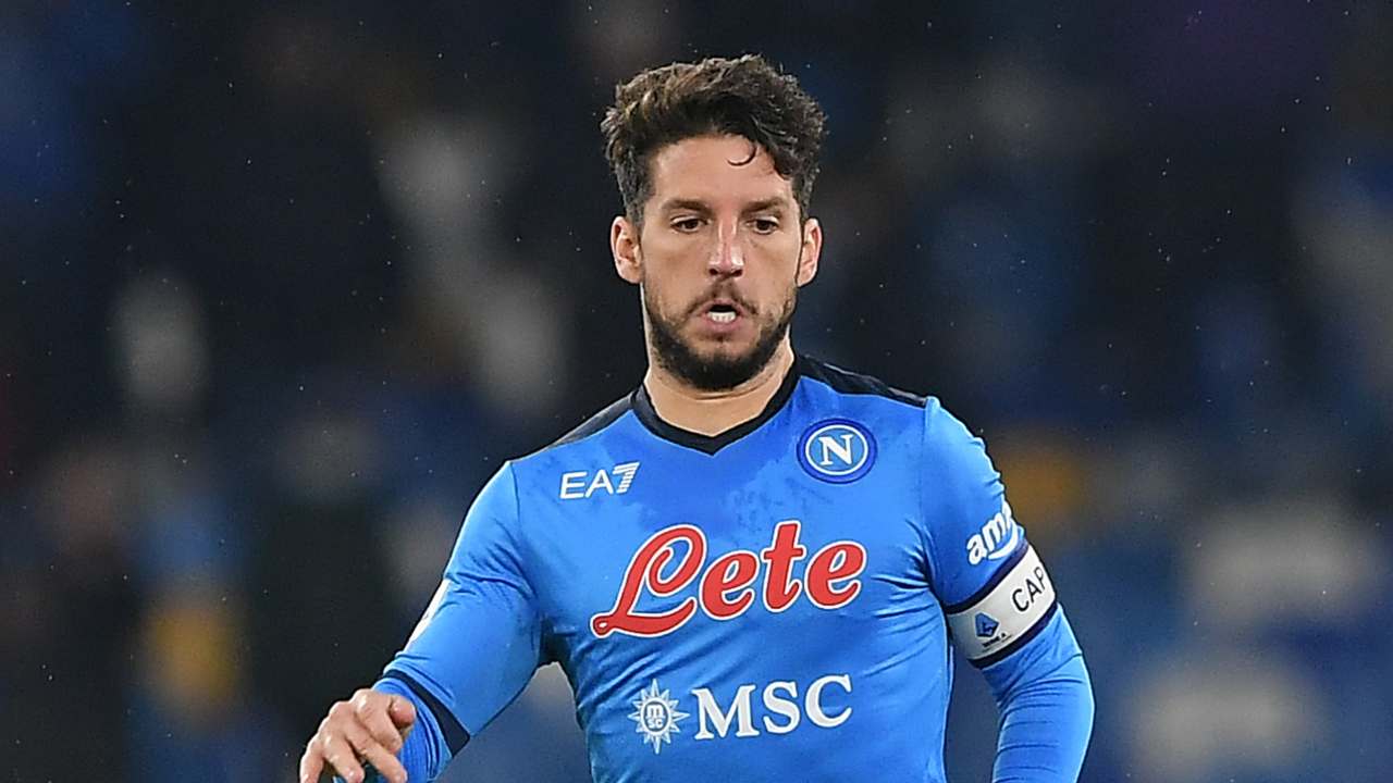 Dries Mertens in azione