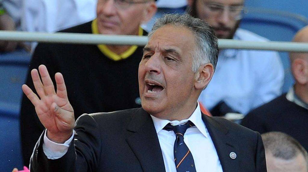 Pallotta in tribuna